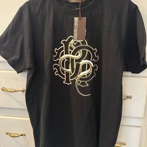 Roberto Cavalli Mens black tshirt XL